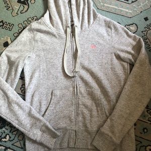 VS Pink Zip-up Sweatshirt